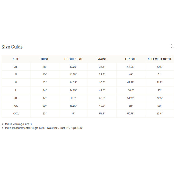 TUCKERNUCK BEACH Misty Jade Blossom Long Sleeve Salty Paloma Caftan Size XL NWT - Picture 3 of 6